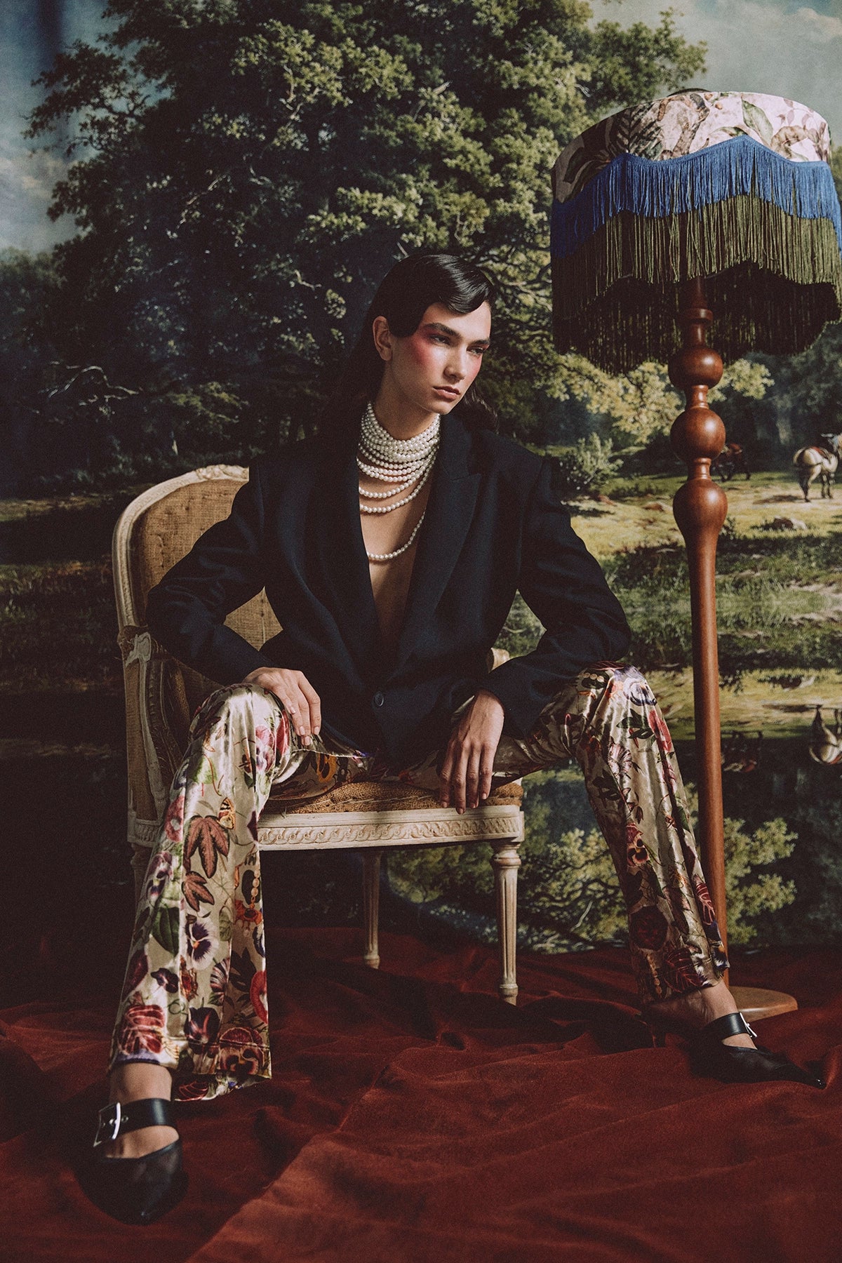 Pensamientos Menta - Velvet Pants