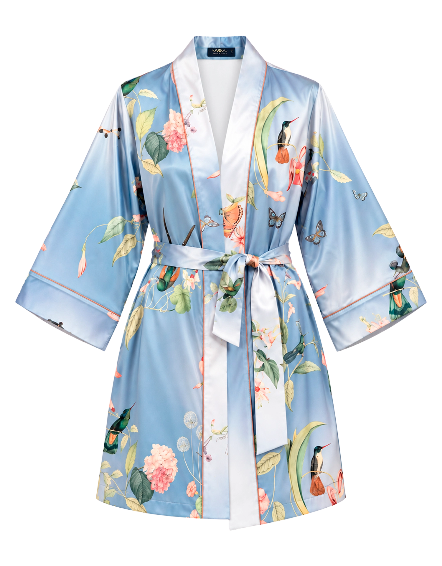 Robe - Blue Hummingbirds