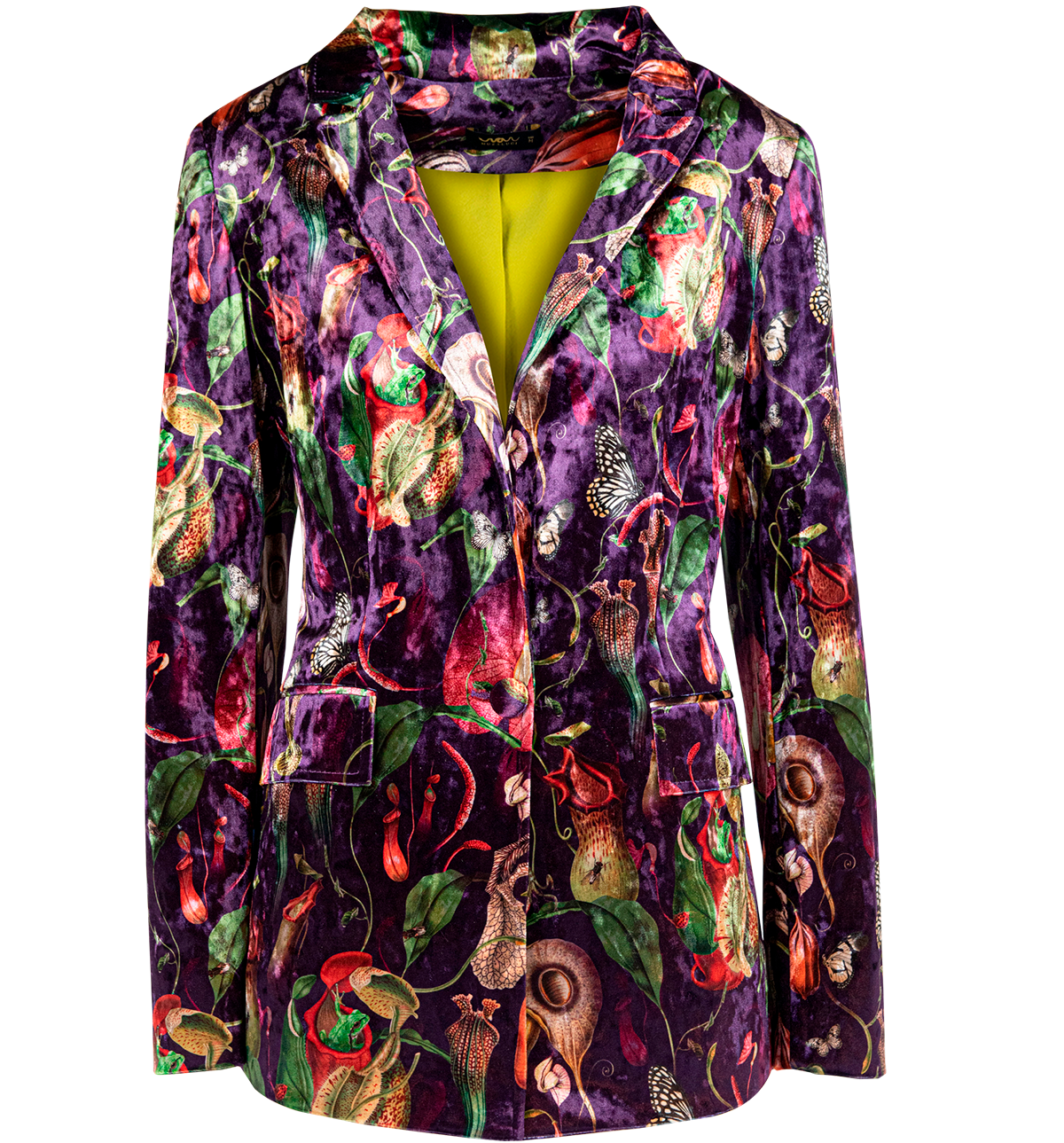 Classic navy velvet blazer for men and women