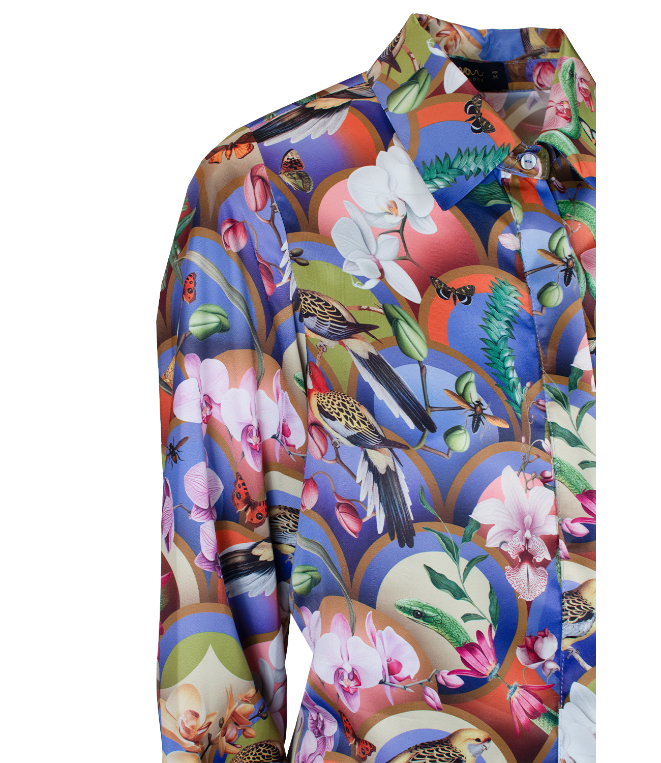 Siik Blouse - Rainbow