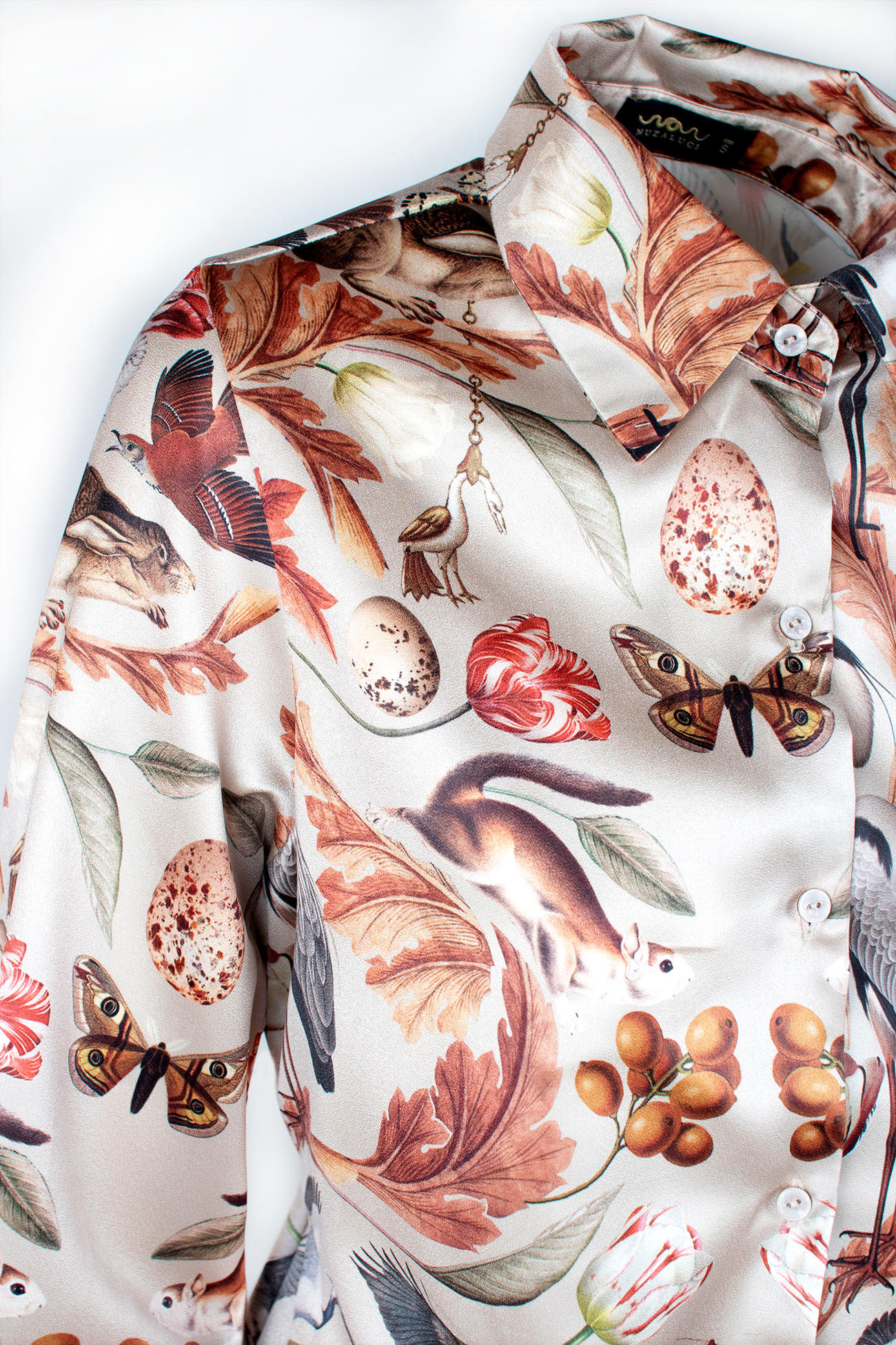 Siik Blouse - Aurora