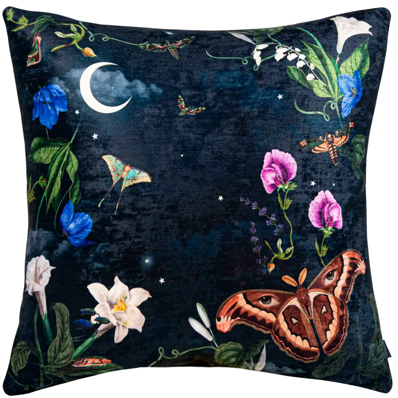 Soft teal velvet pillow with a smooth finish for cozy living spaces