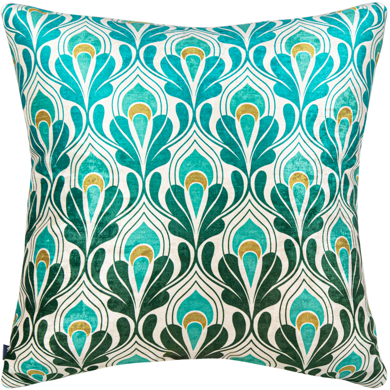 Koi Frog - Velvet Pillow