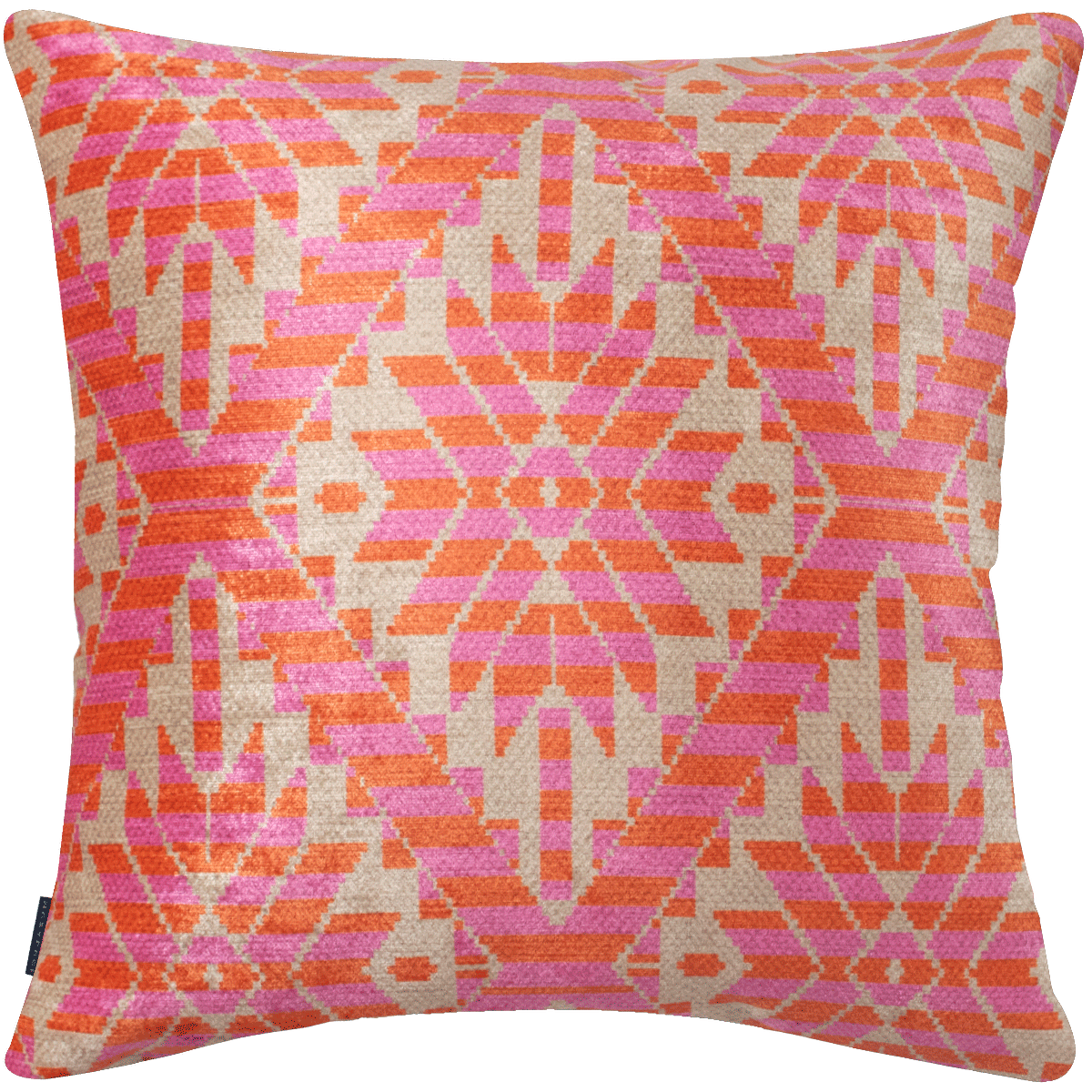 Velvet Pillow - Mexica Pink