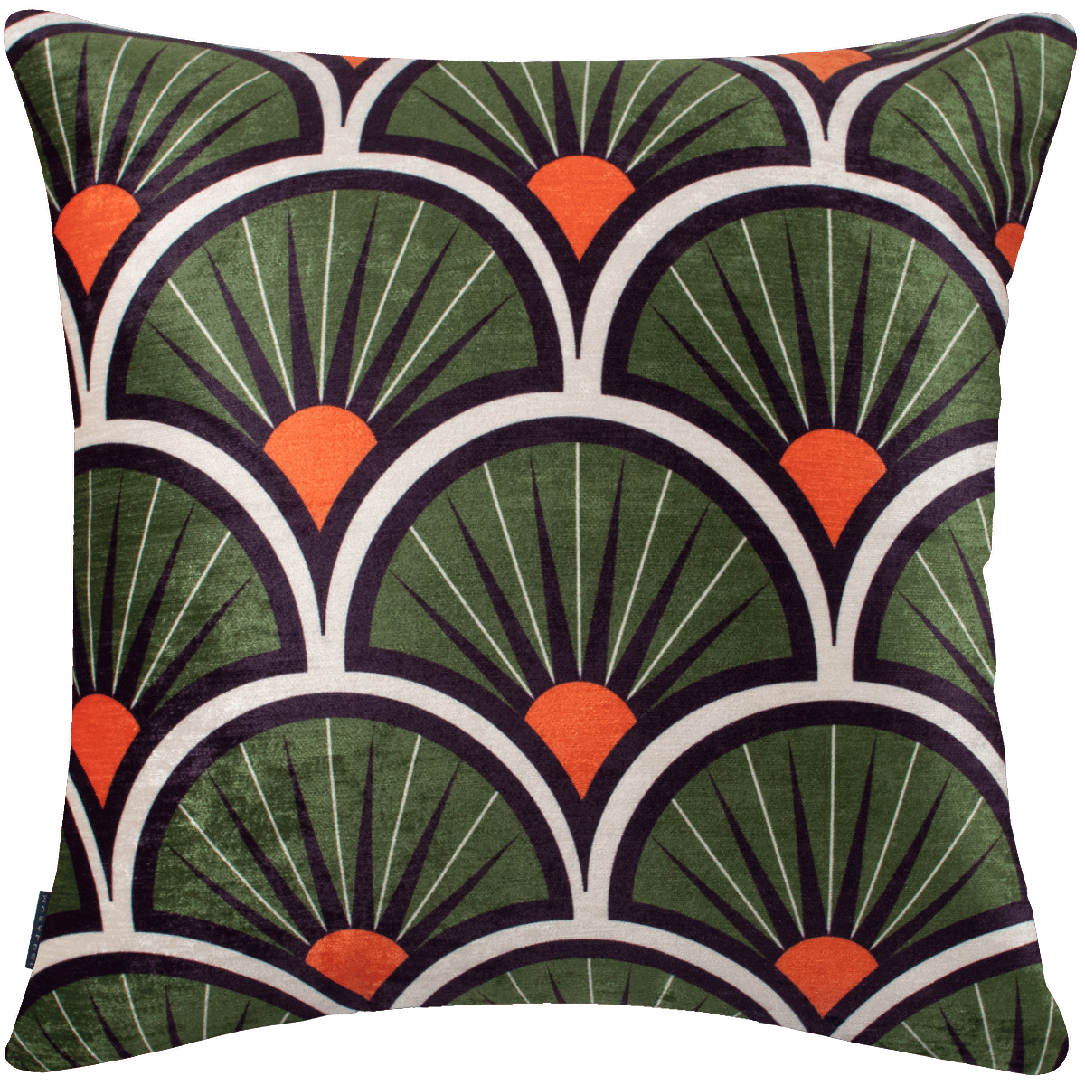 Velvet Pillow - Woodland Huron