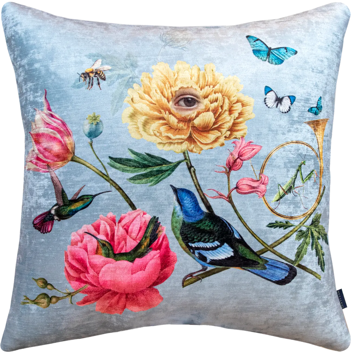 Pillow- Blue Pollen Melody Mantis