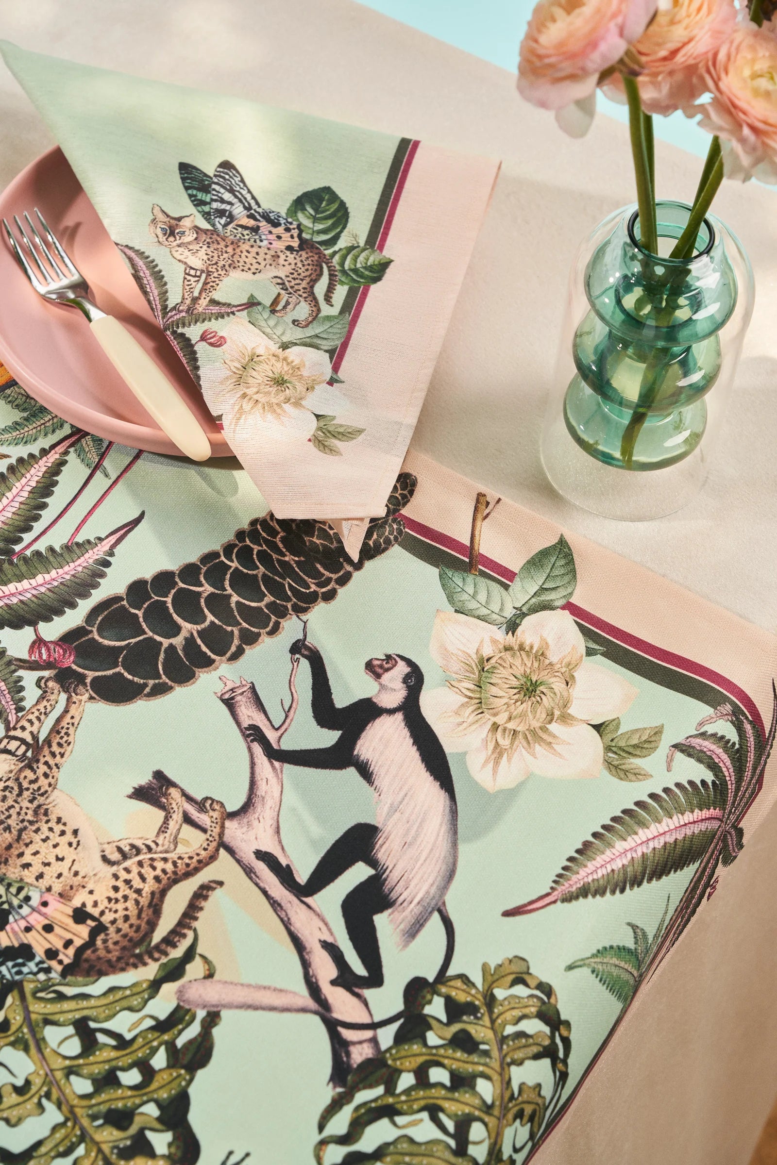 Napkin Helechos Green