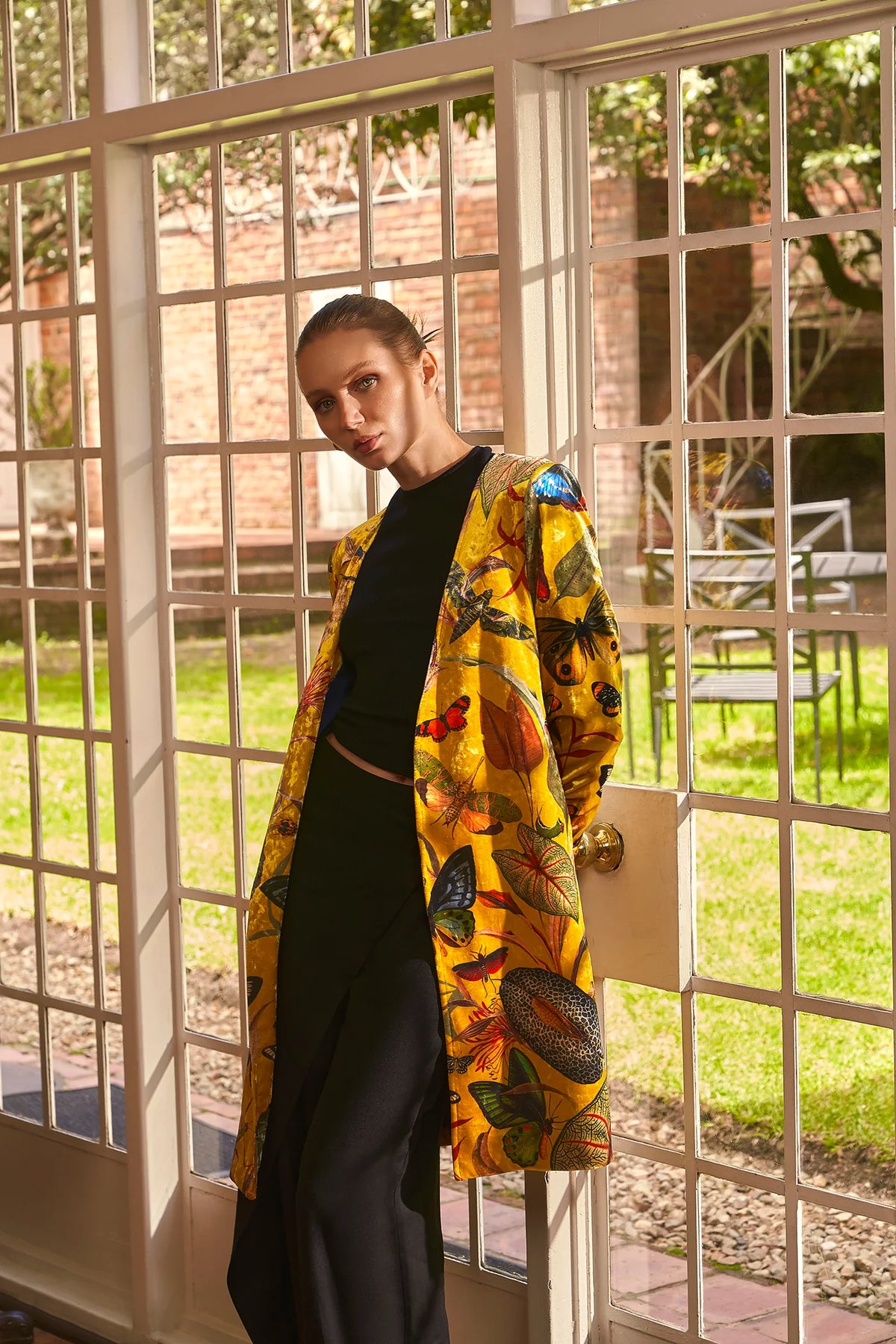 Butterfly Yellow - Kimono