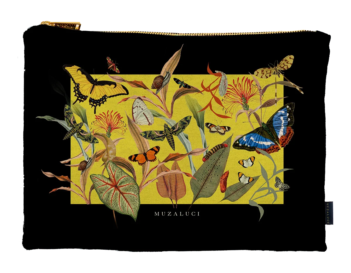 Butterfly Yellow - Hand Bag