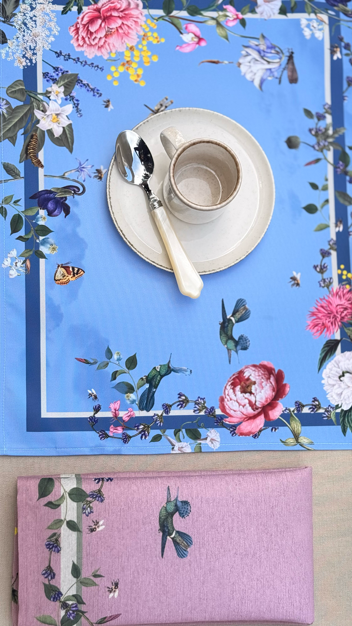 Napkins - The GardenPink