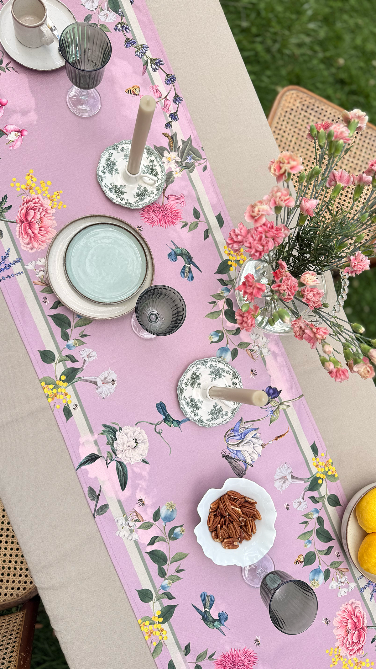 Table Runner - The Garden Pink