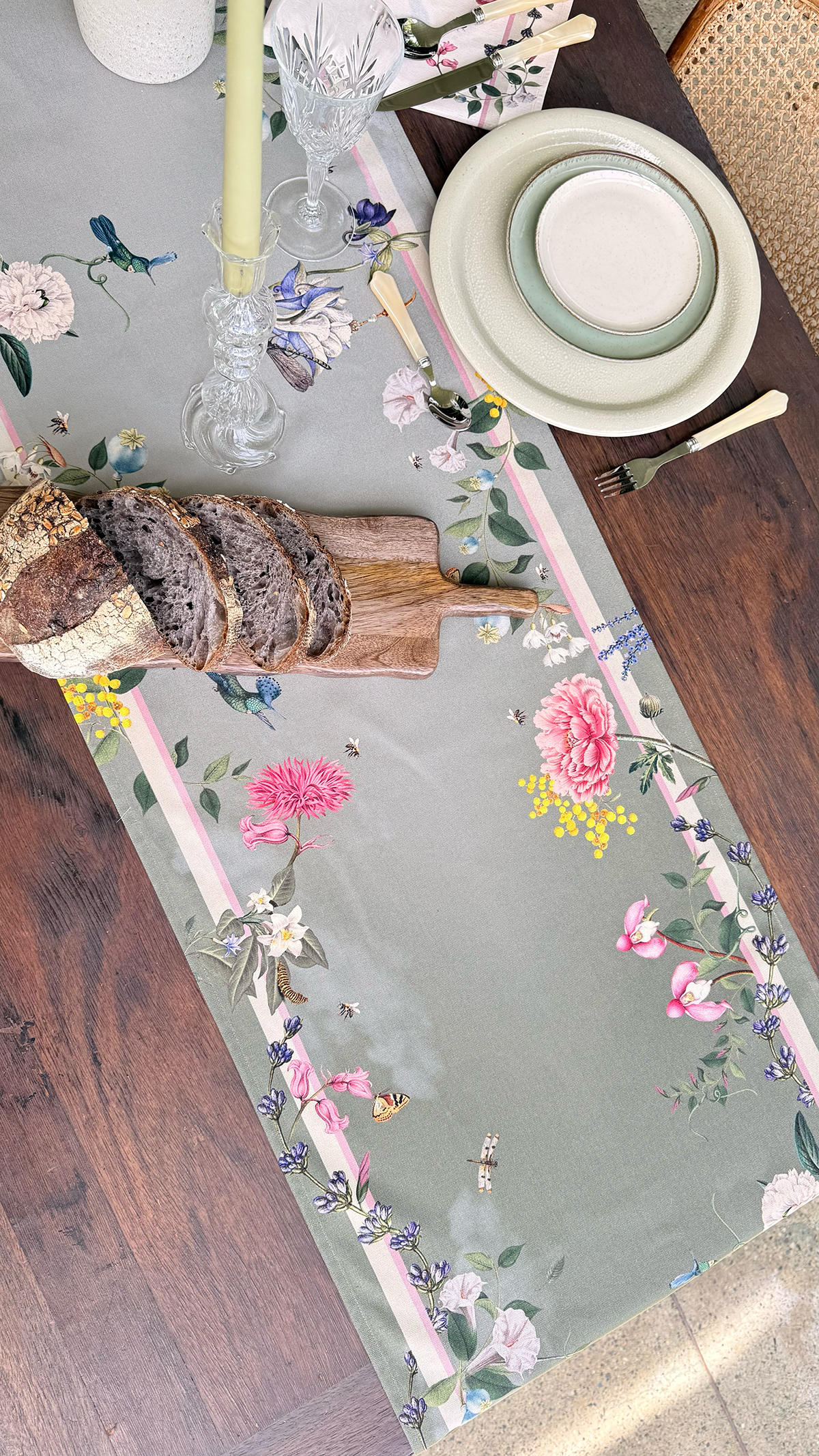Table Runner - The Garden Green