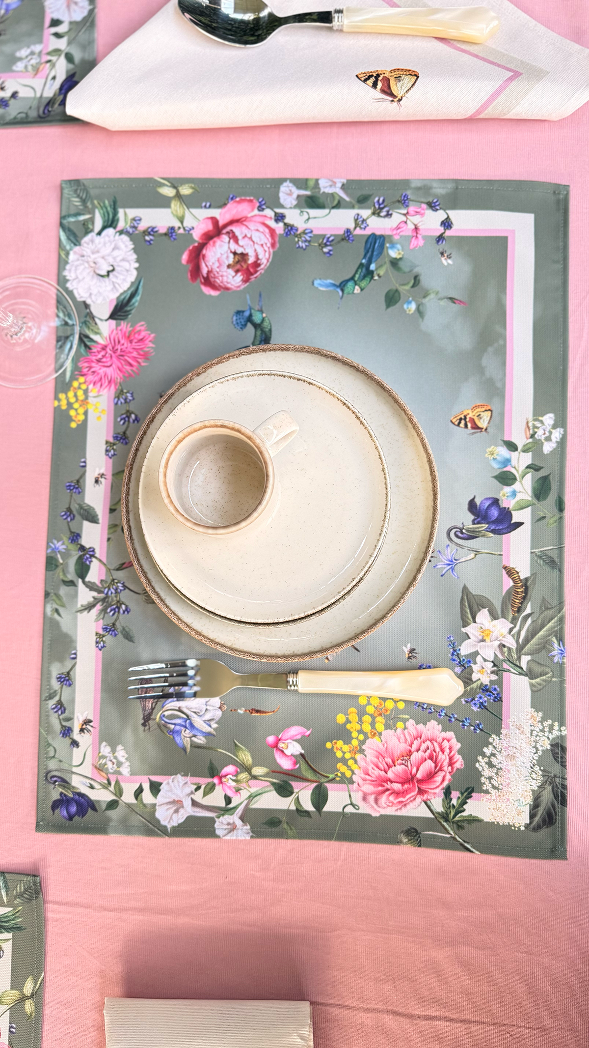 Placemat - The Garden Green