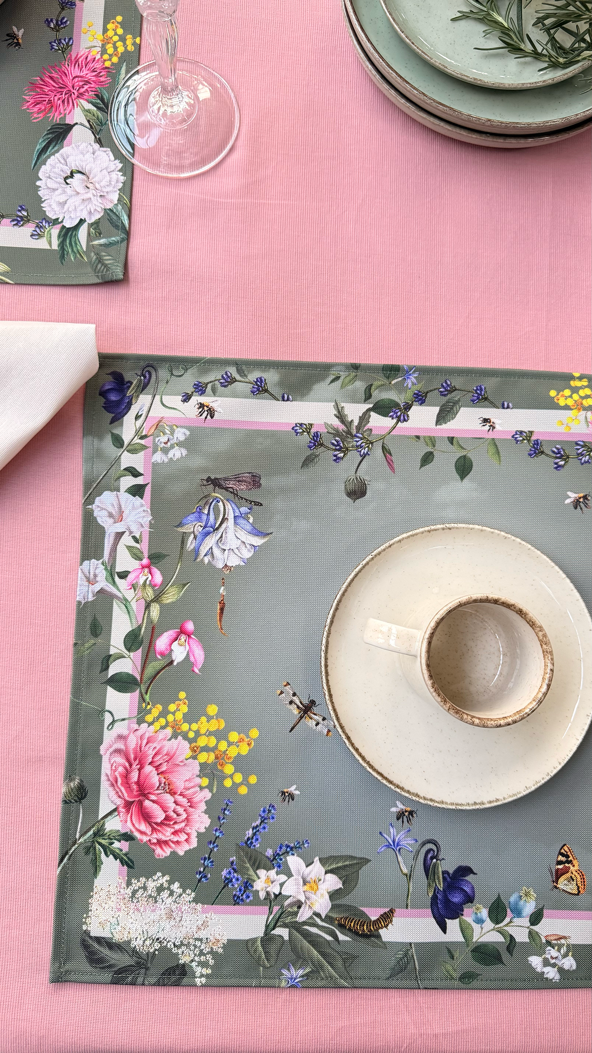 Placemat - The Garden Green