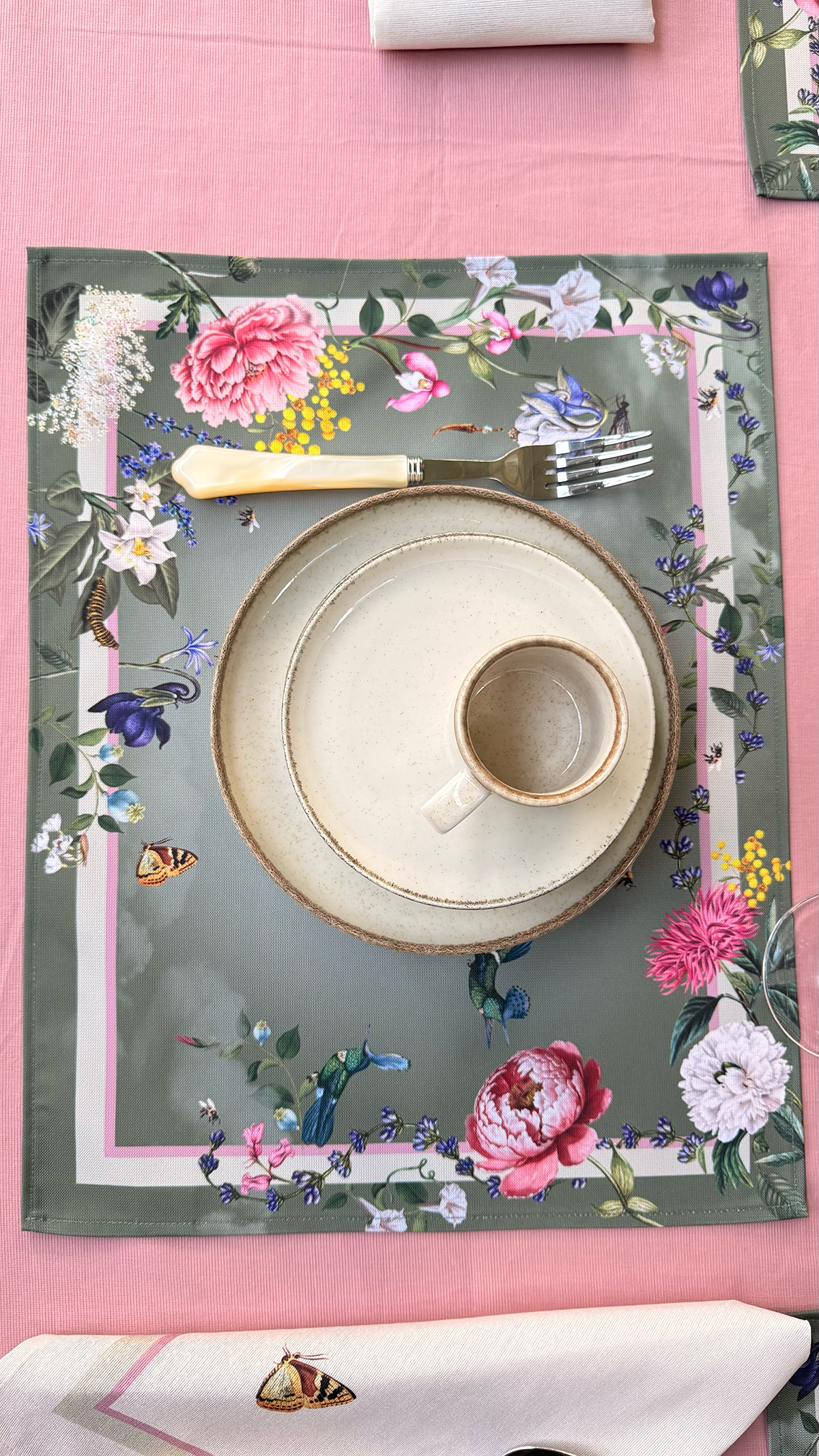 Placemat - The Garden Green
