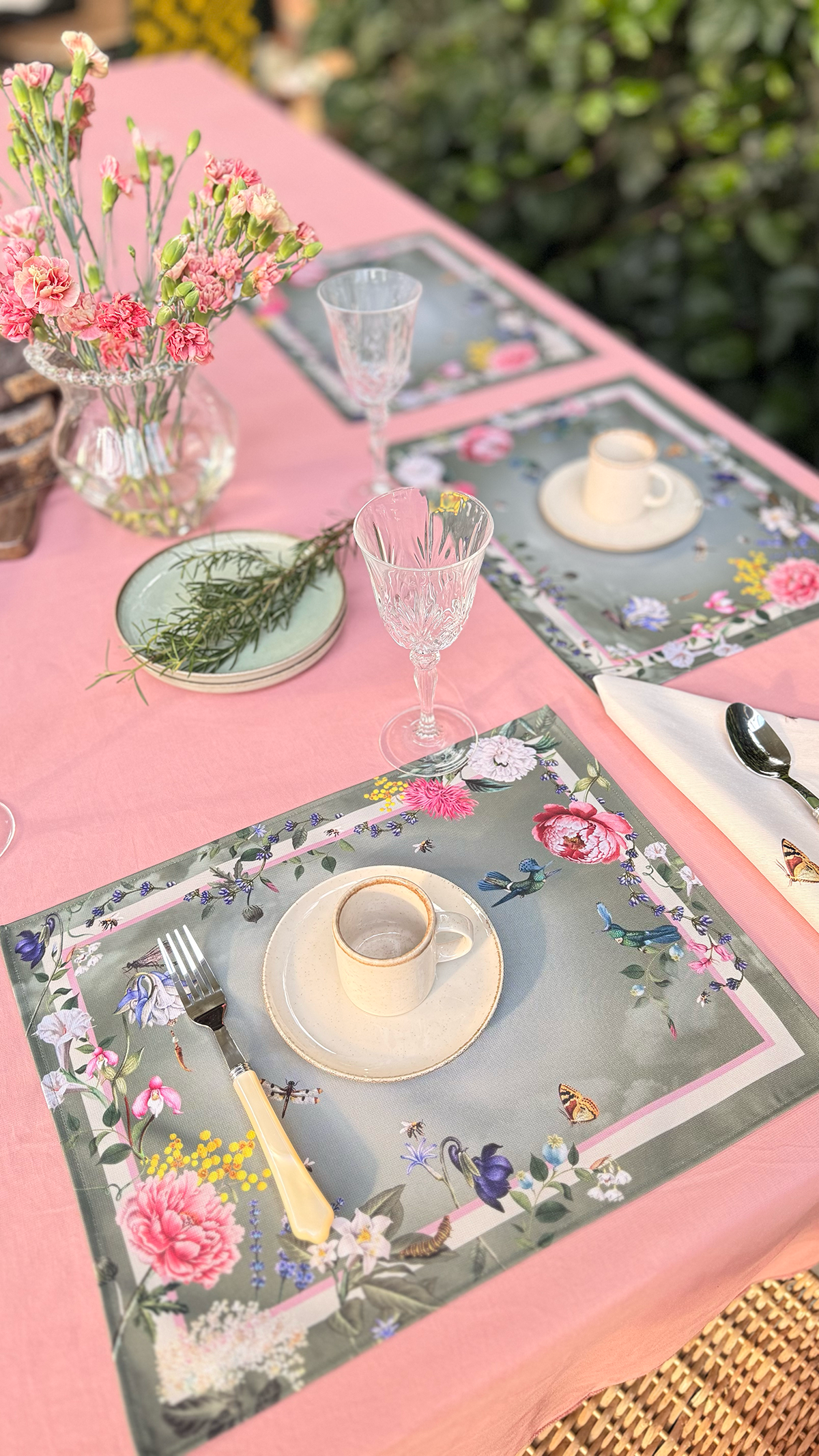 Placemat - The Garden Green