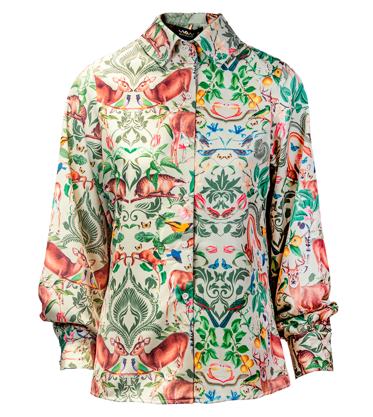 Siik Blouse - Lile Garden