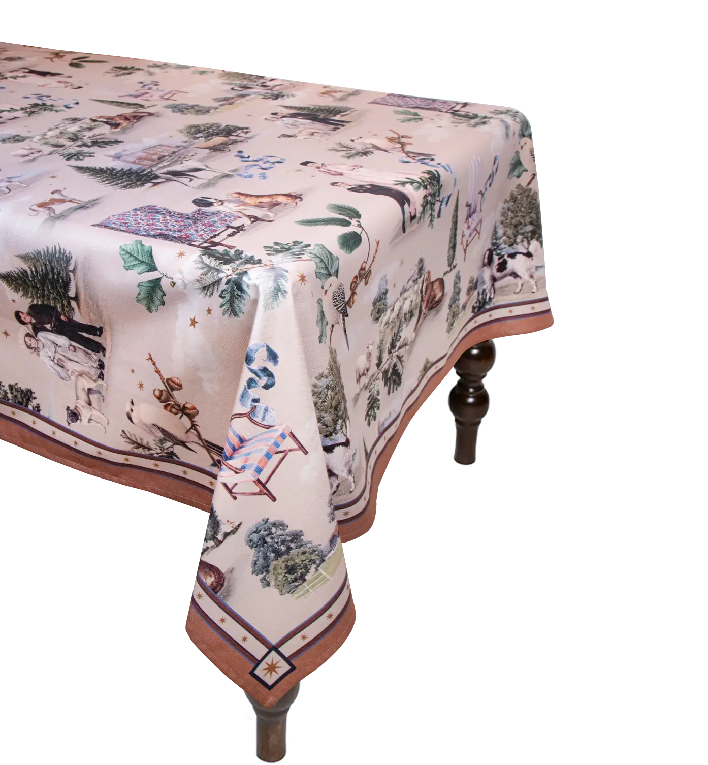 Elegant, Nature-Inspired Designs: Vibrant sublimation prints that bring nature’s splendor to your dining table.