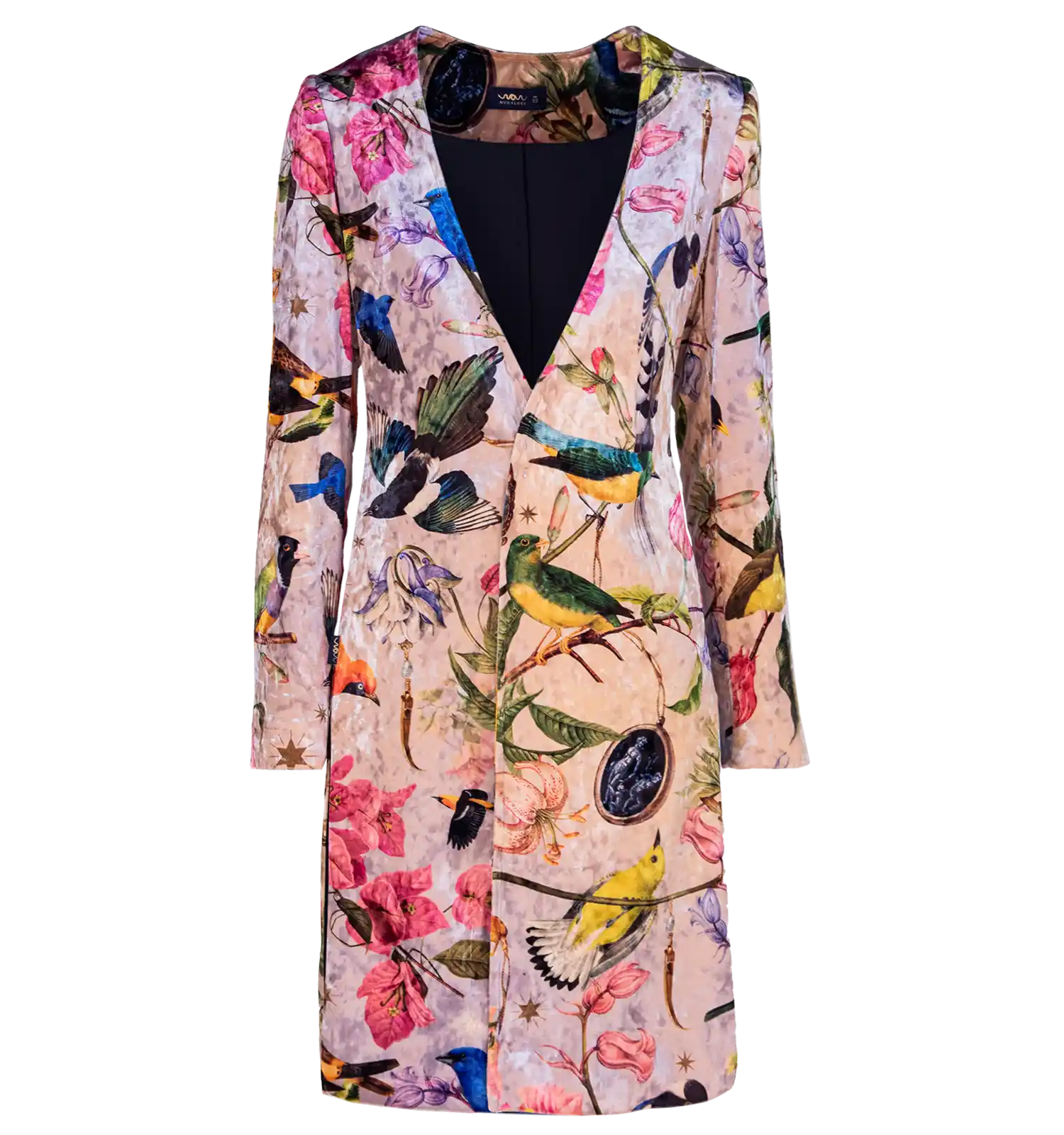 Modern chiffon kimono in pastel tones for casual outfits