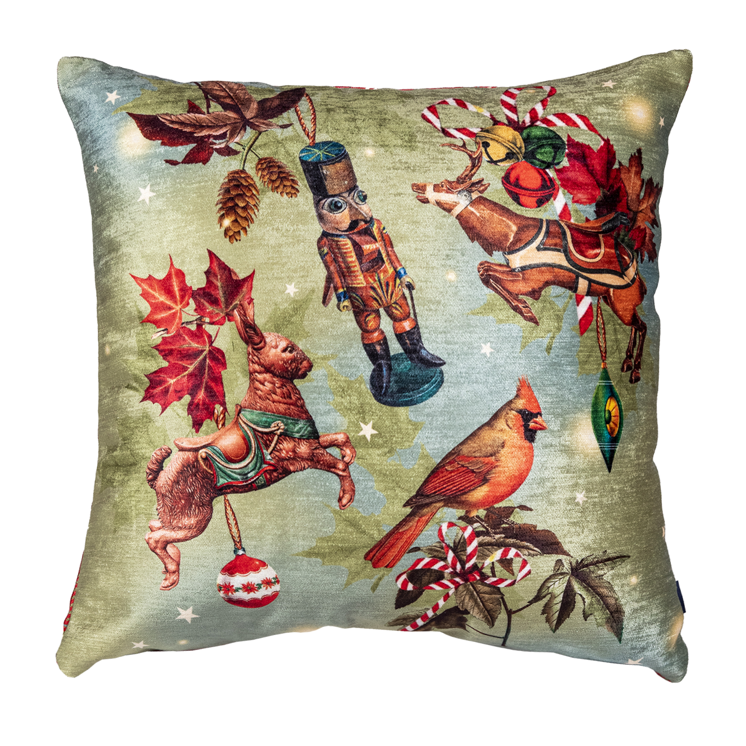 Navidad Cascanueces - Velvet Pillow