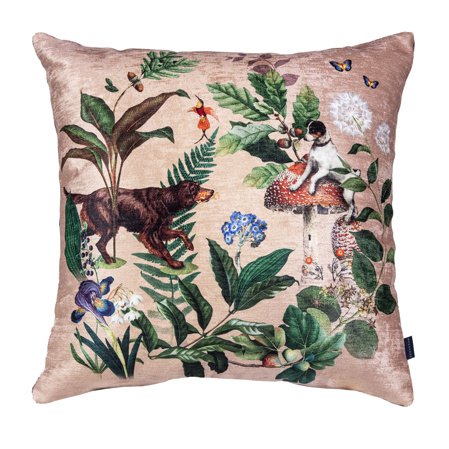 The Forest Sand Dogs - Velvet Pillow