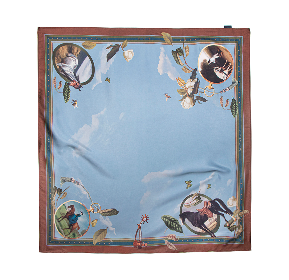 Lightweight linen scarf for stylish summer layering