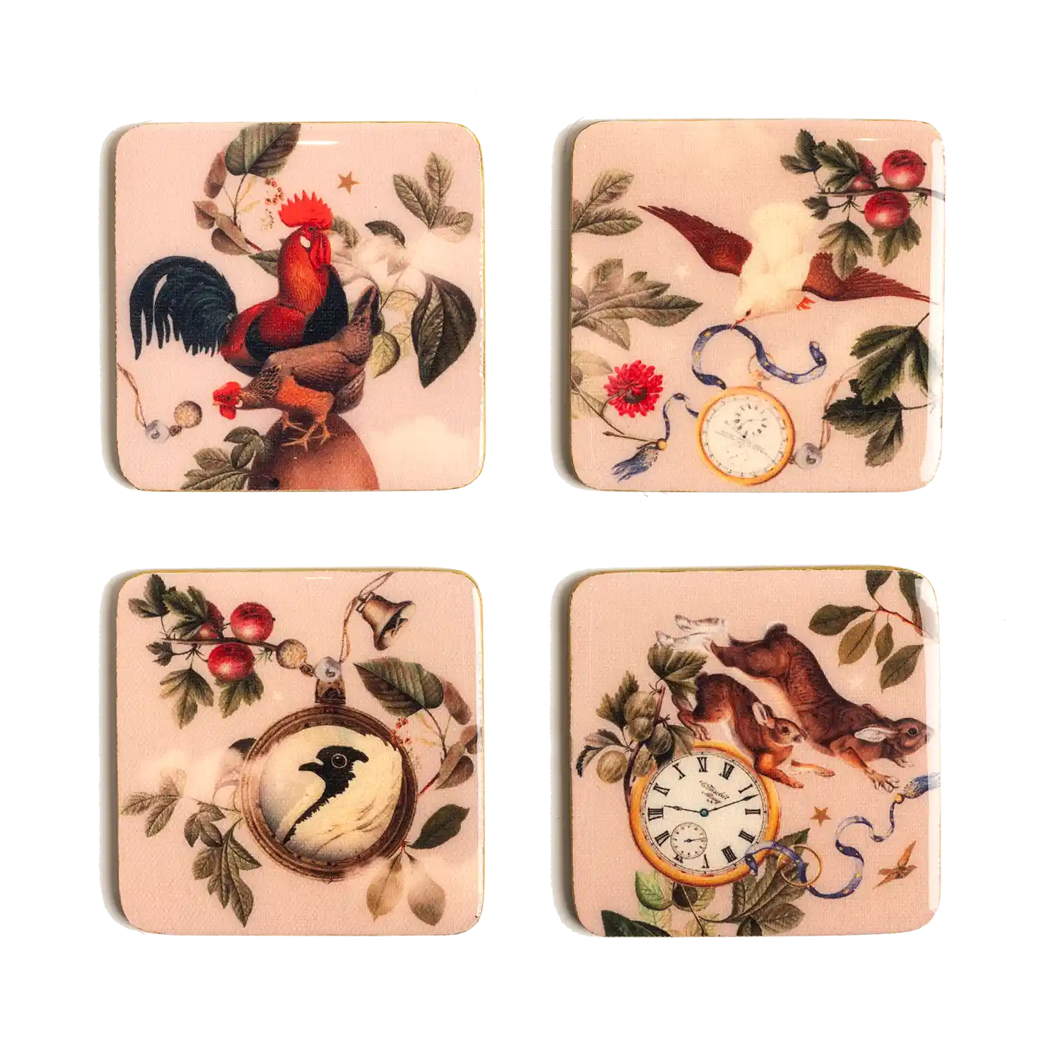 Modern slate coasters for minimalist home decor