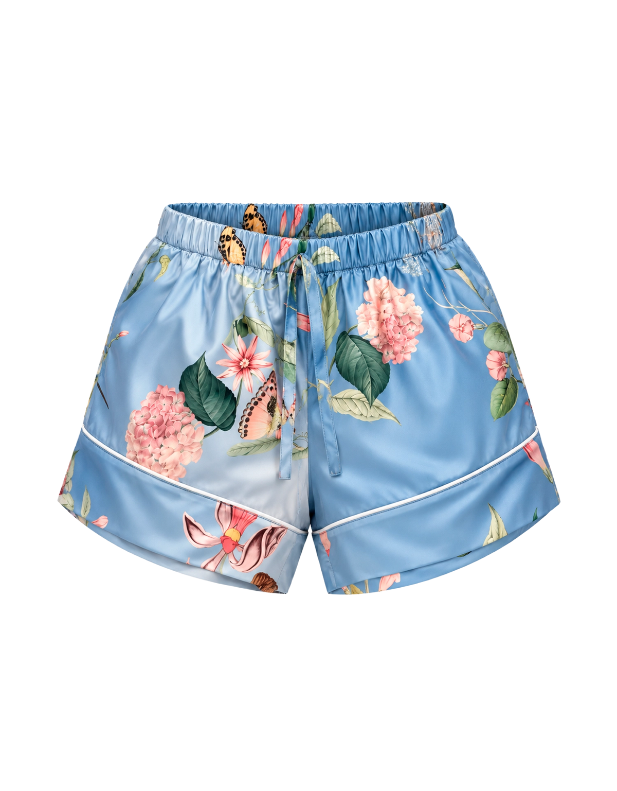 Short pajama set - Blue Hummingbird