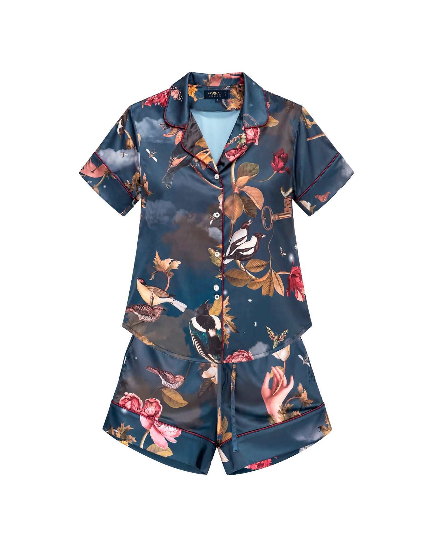 Short pajama set - Eden Blue