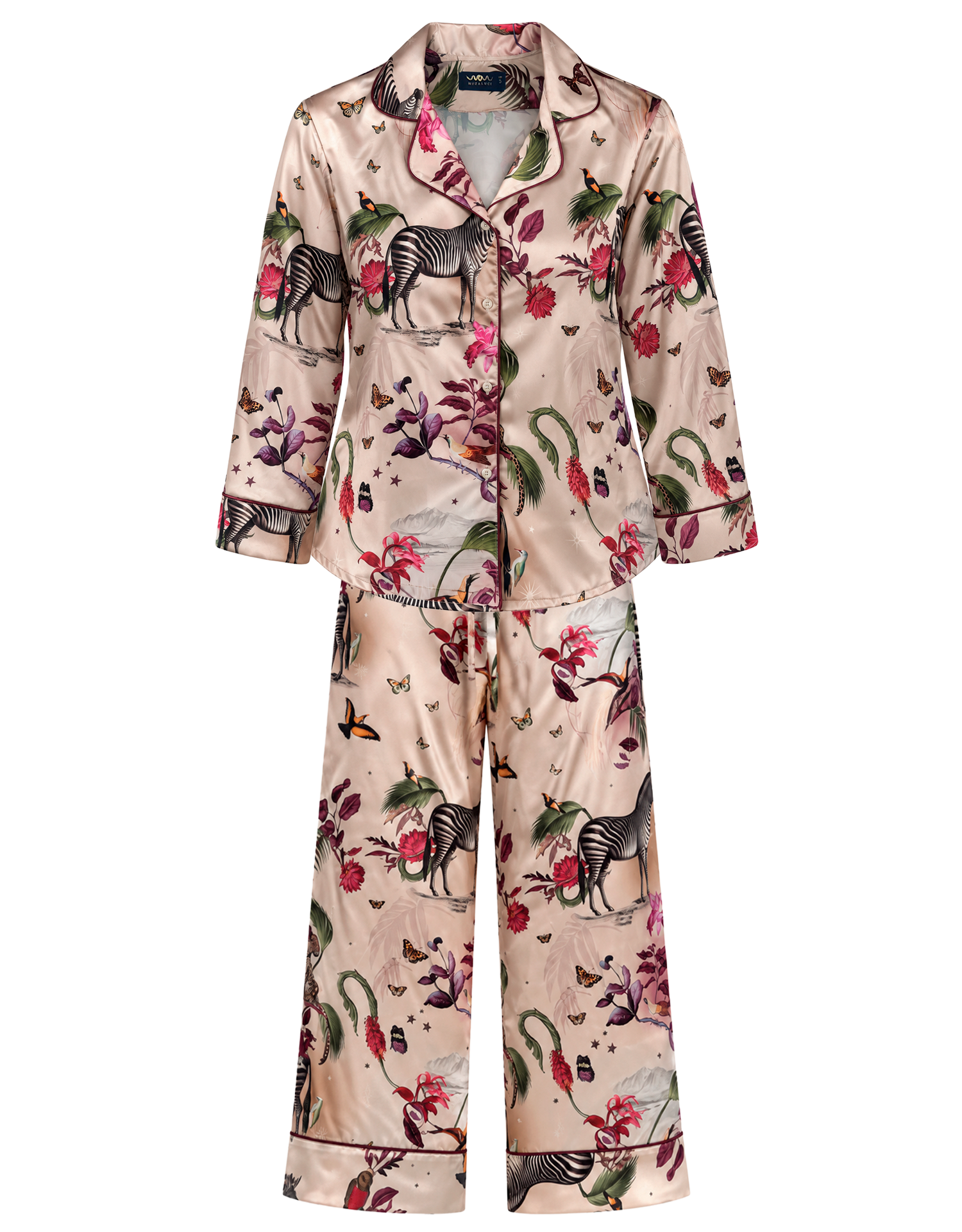 Long pajama set - Natura