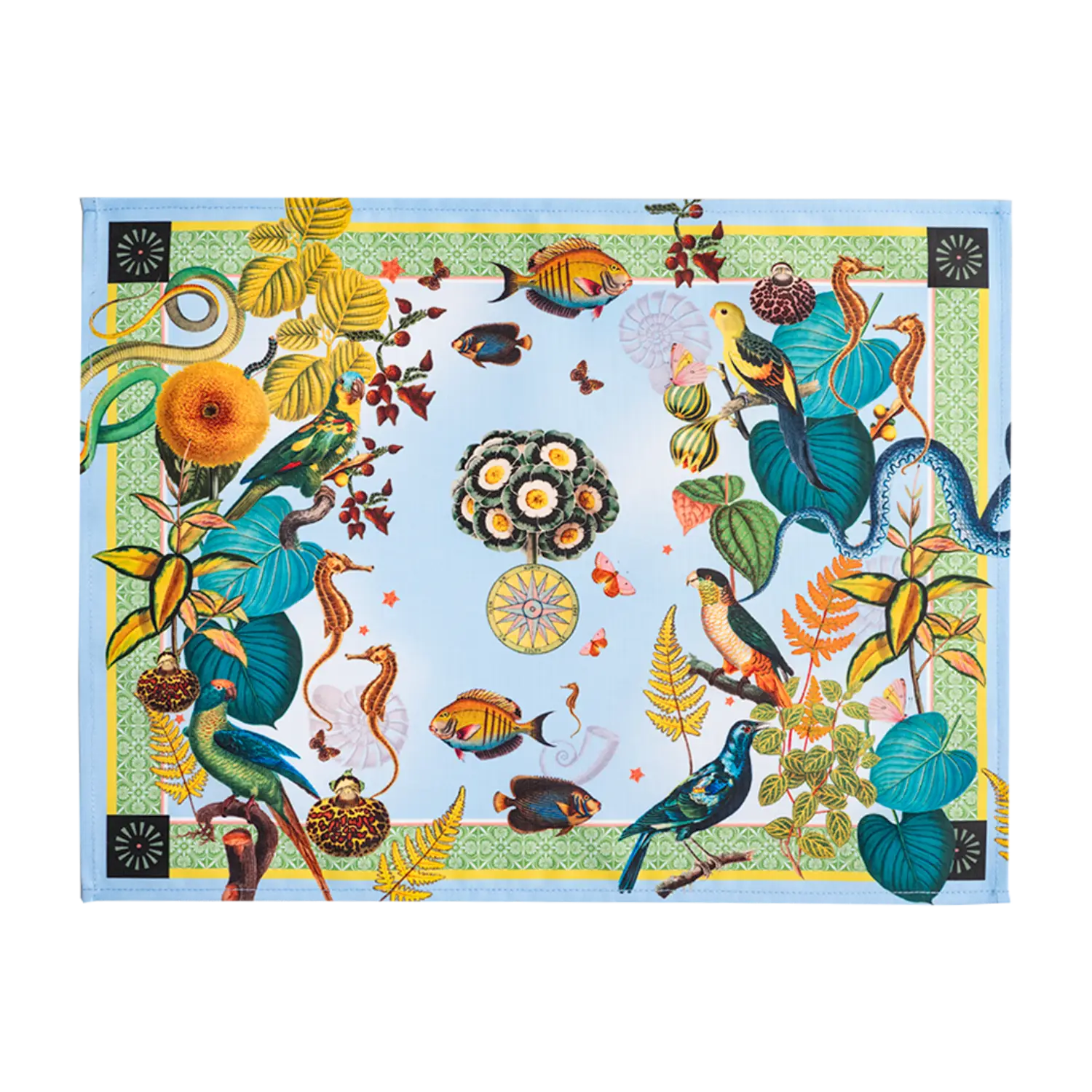 color placemat for eco-friendly table decor