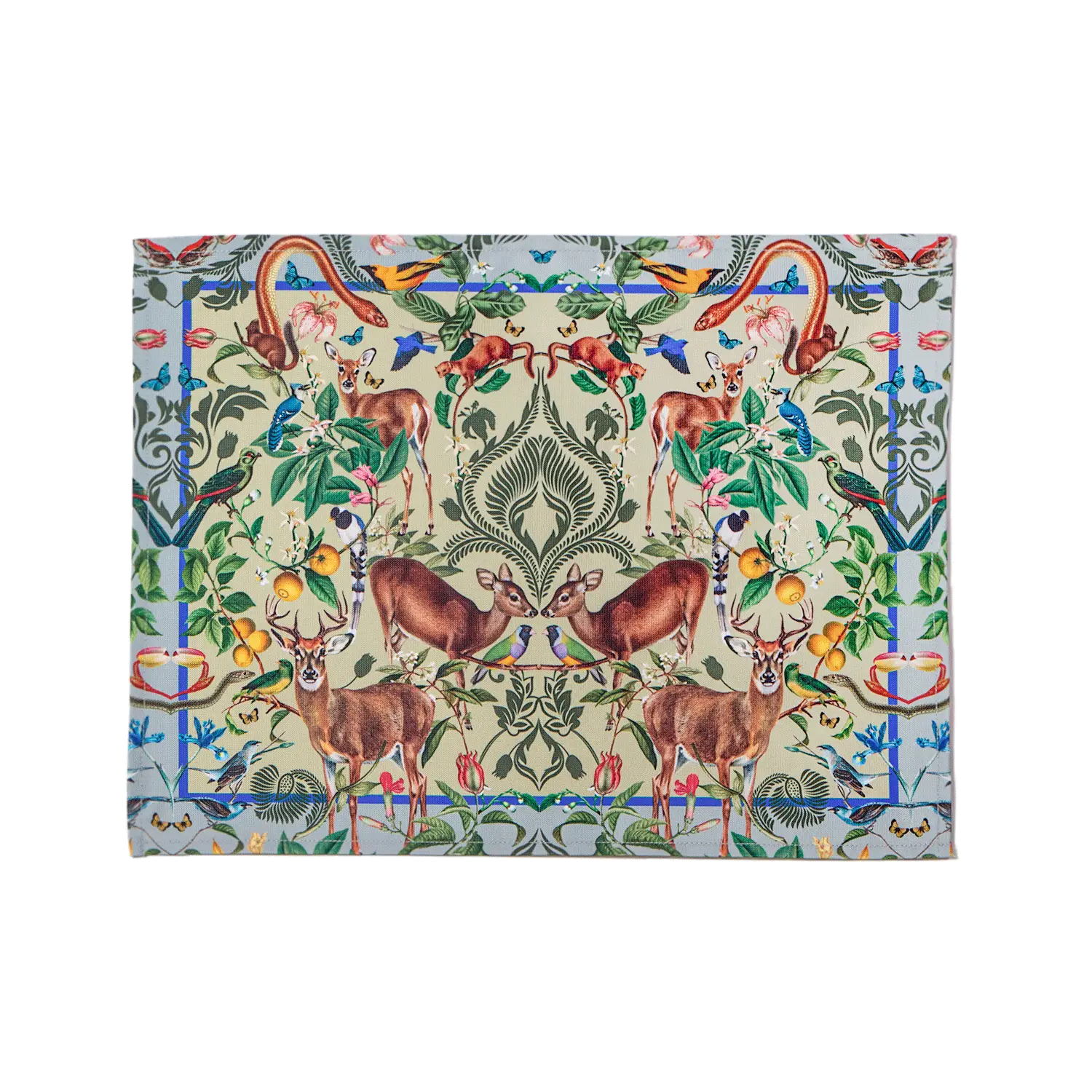 Set of colorful placemats for casual dining