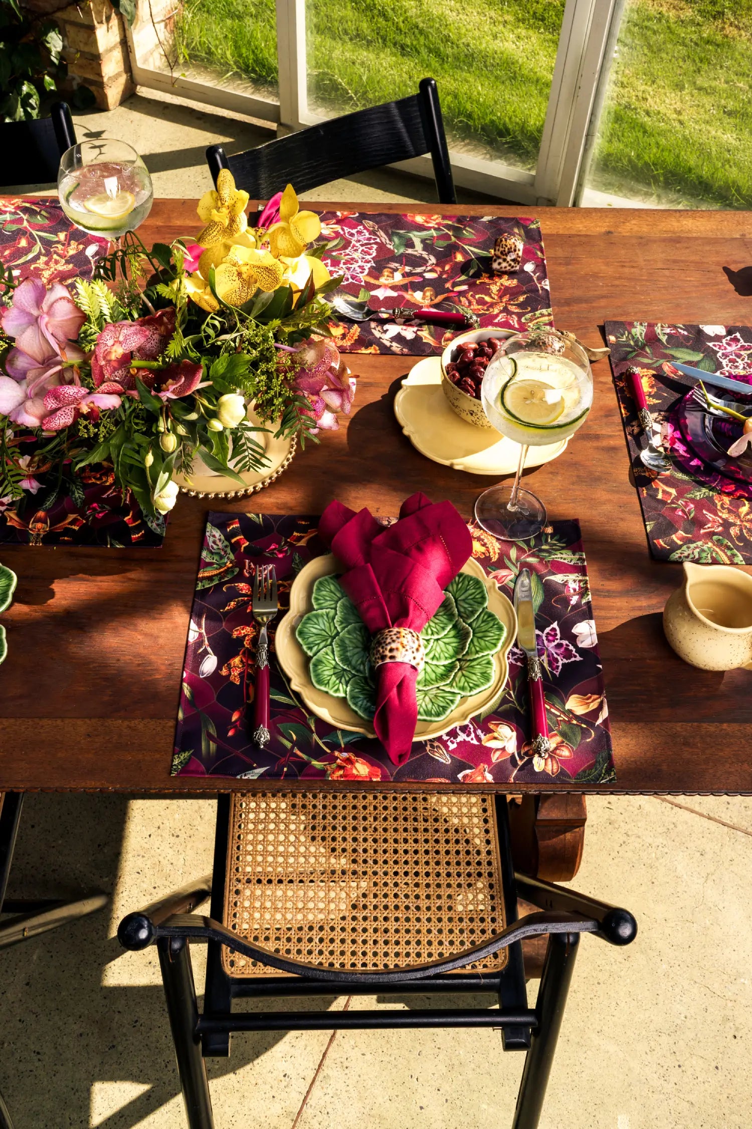 Placemat - Orquideas Tigre