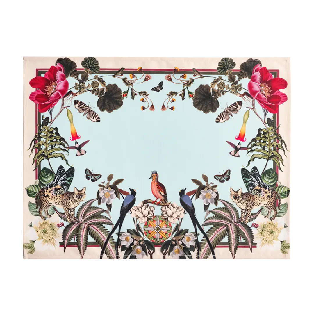 Modern placemat for minimalist table settings