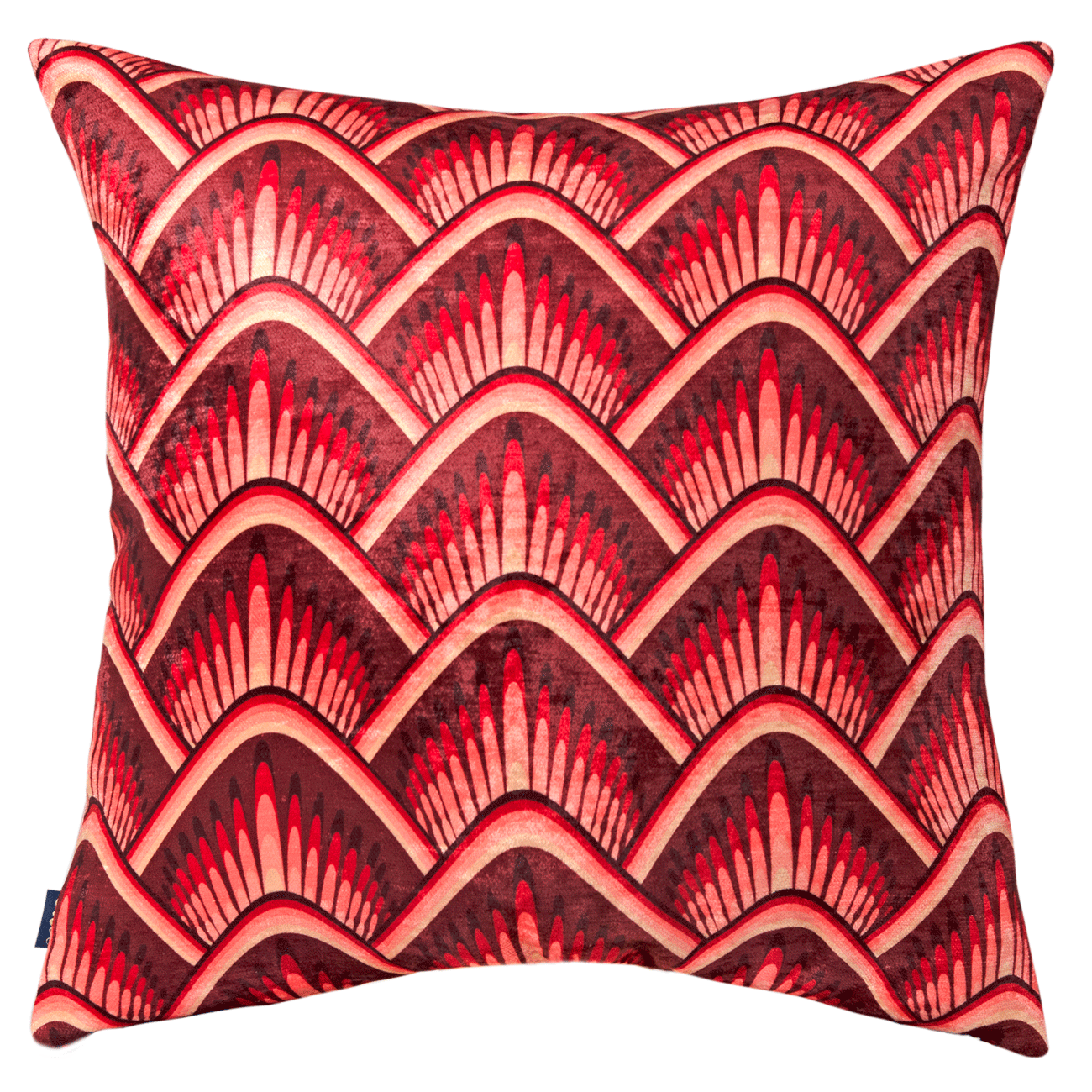 Santandercito Woman Fishes - Velvet Pillow