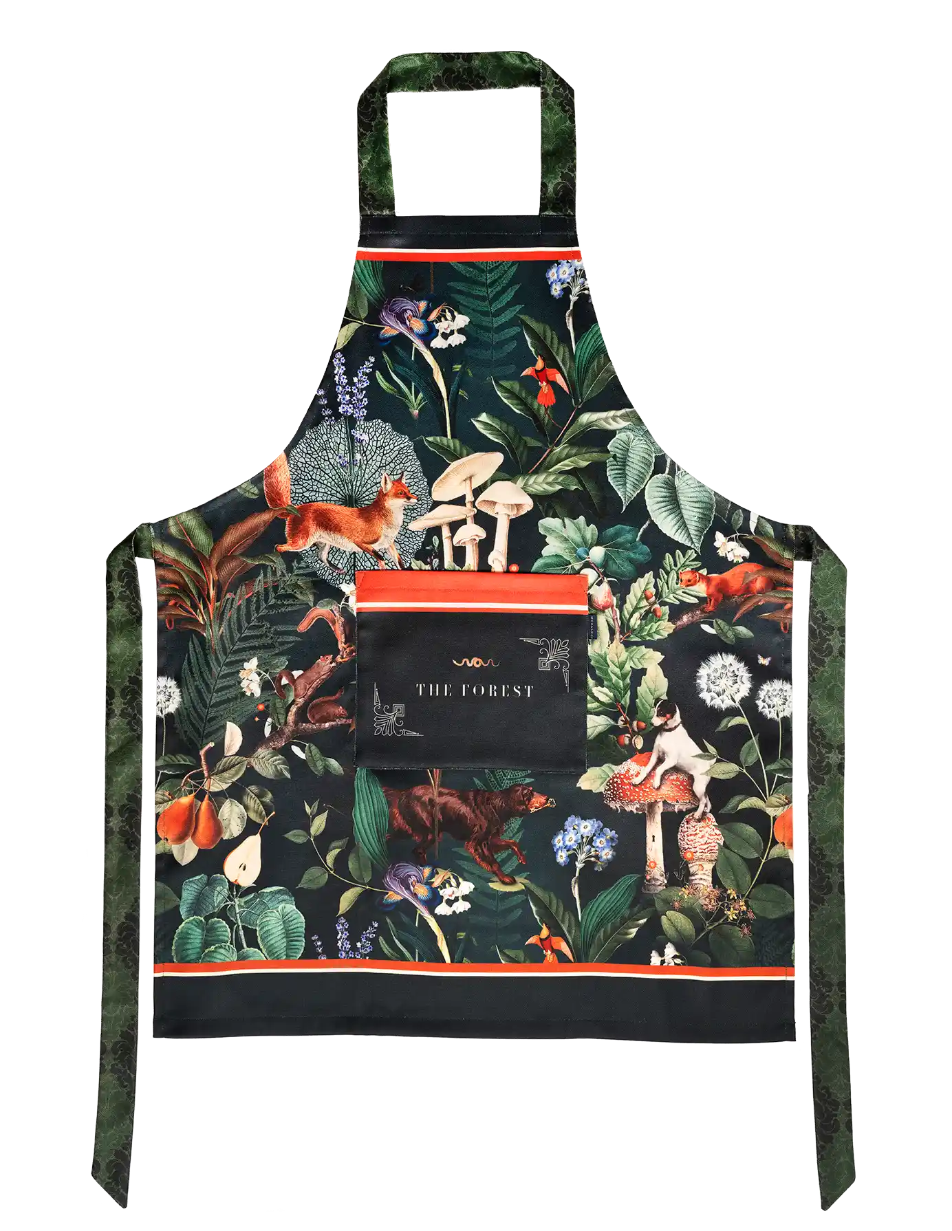 Personalized apron with embroidered name for gifts