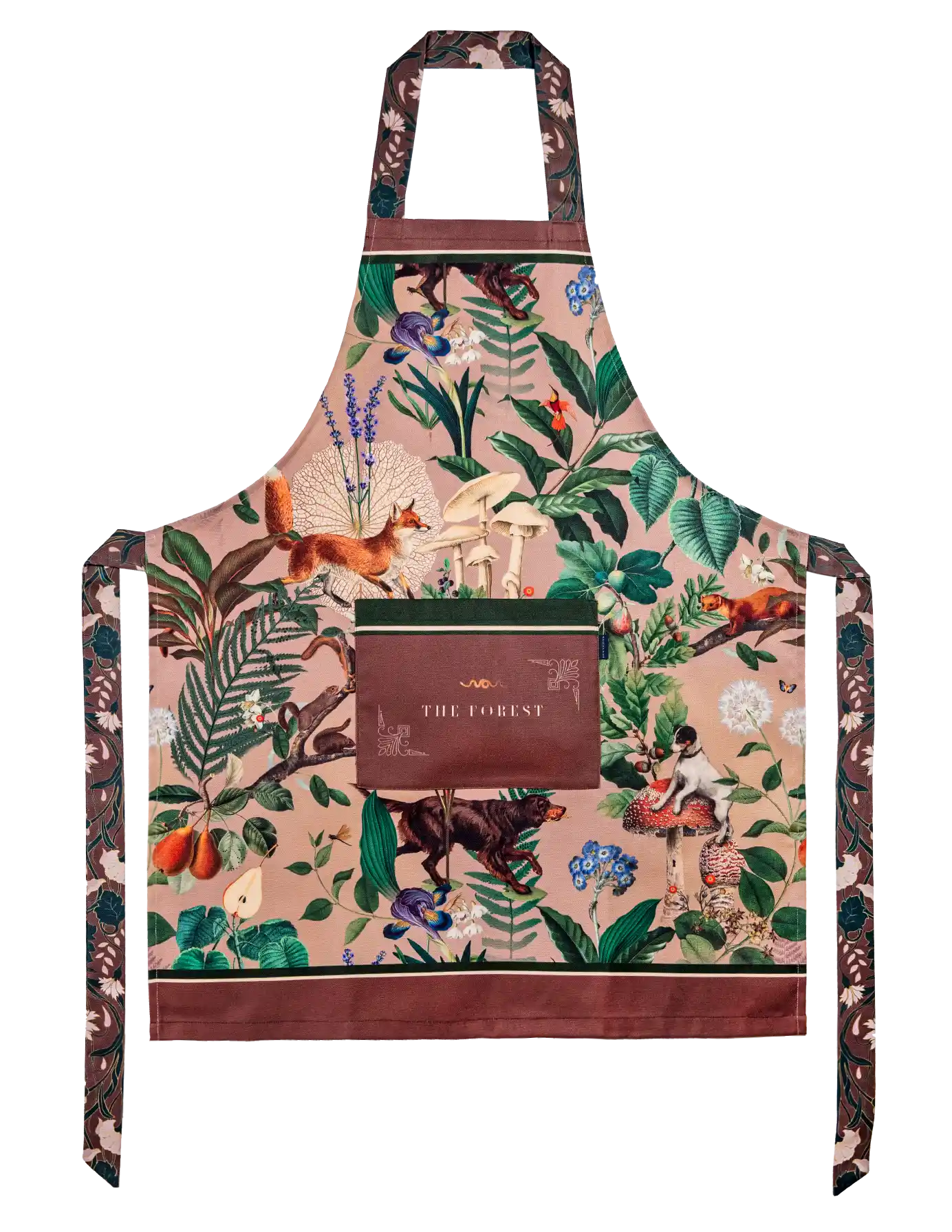 colorful apron with playful patterns for baking