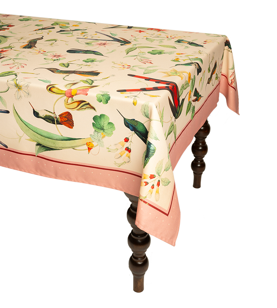 Hummingbird Pink - Tablecloth