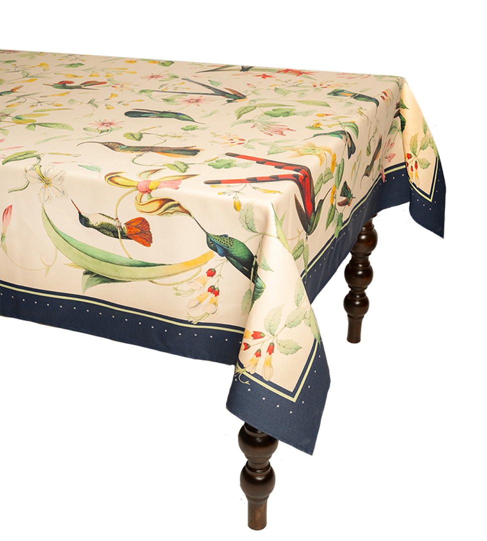 Hummingbird Blue - Tablecloth