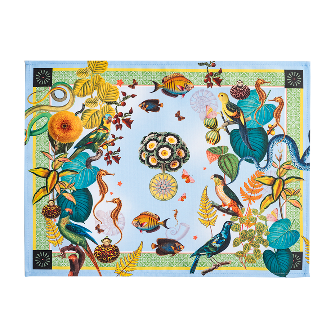 Mar Del Cielo Green Placemat