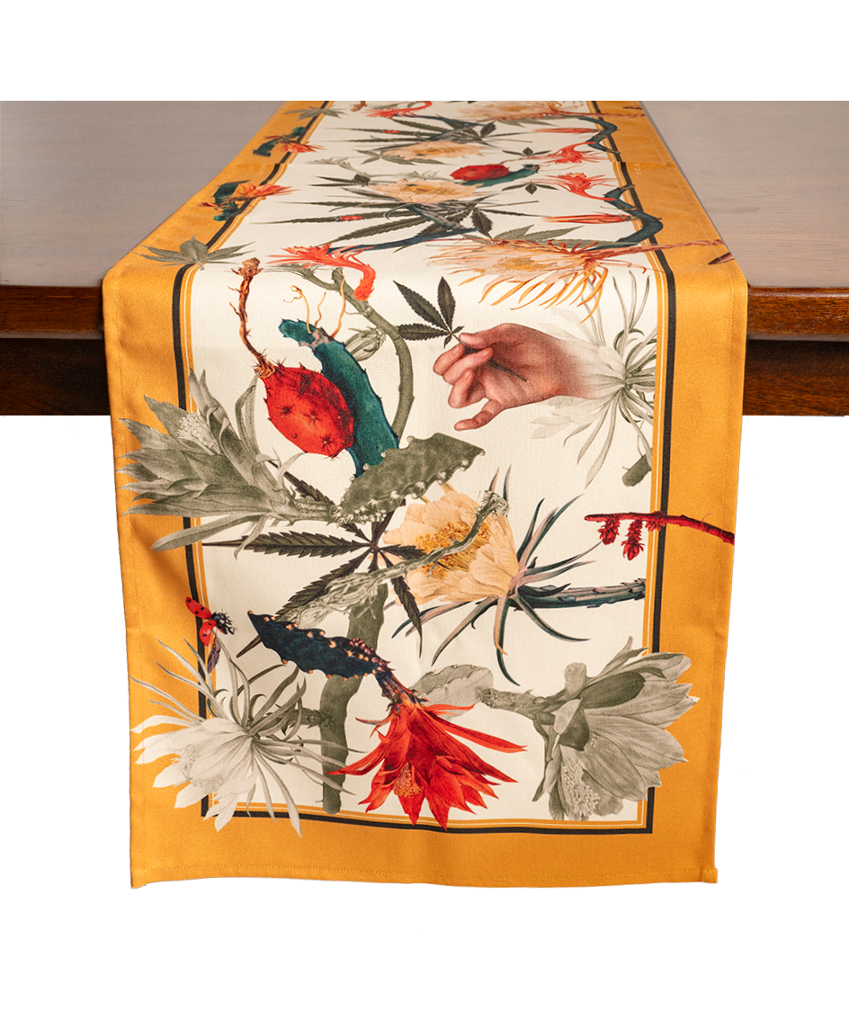 Cactus Yellow - Table Runner