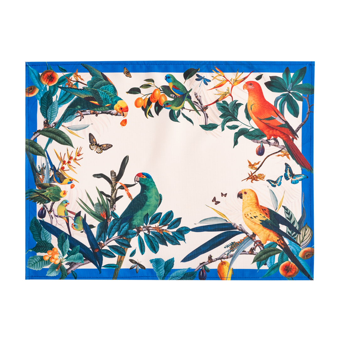 Colombian Parrots Blue - Placemat