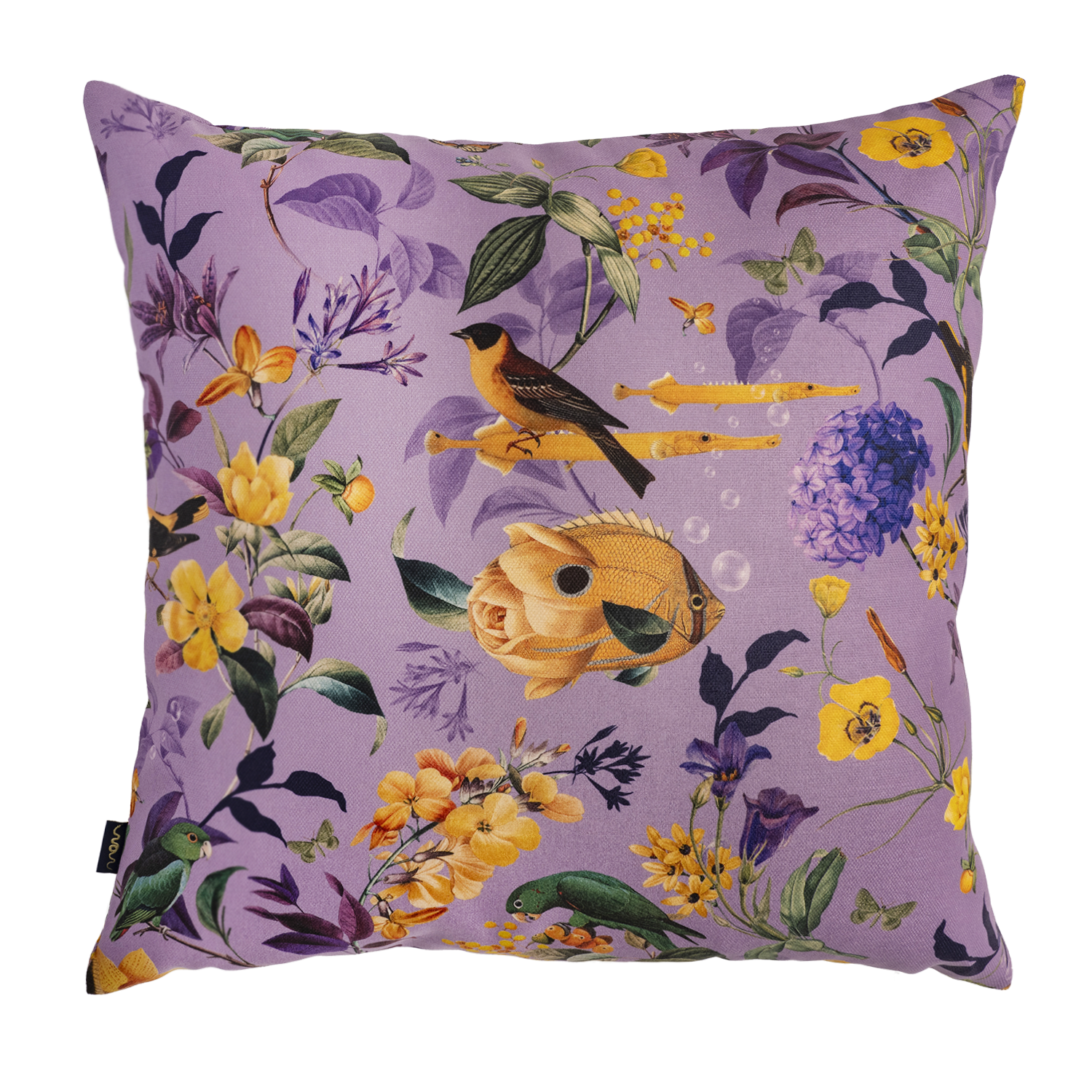 Amarello Pattern - Canvas Pillow