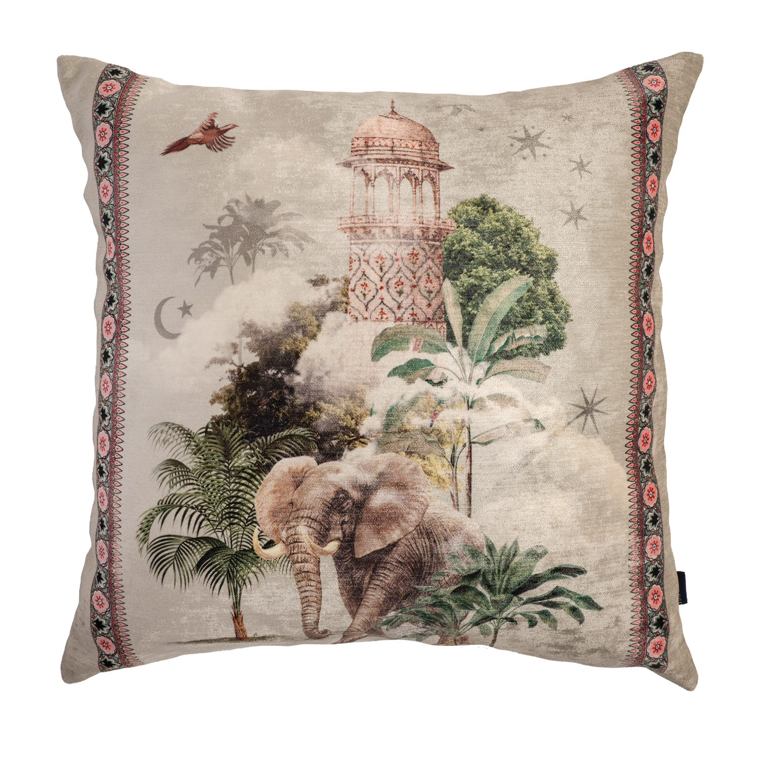 Desierto Elephant - Velvet Pillow