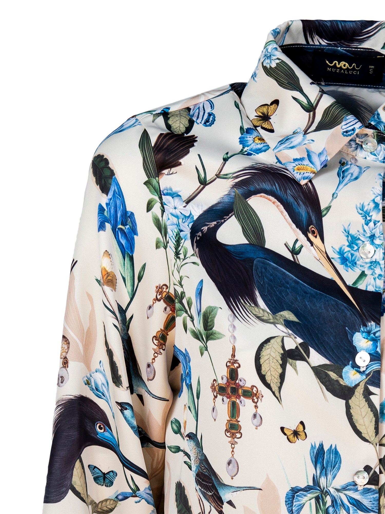 Siik Blouse - Turquesa