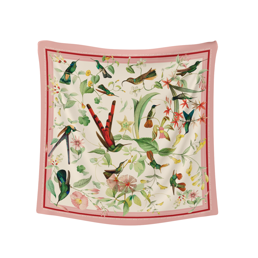 Hummingbird Pink - Scarf