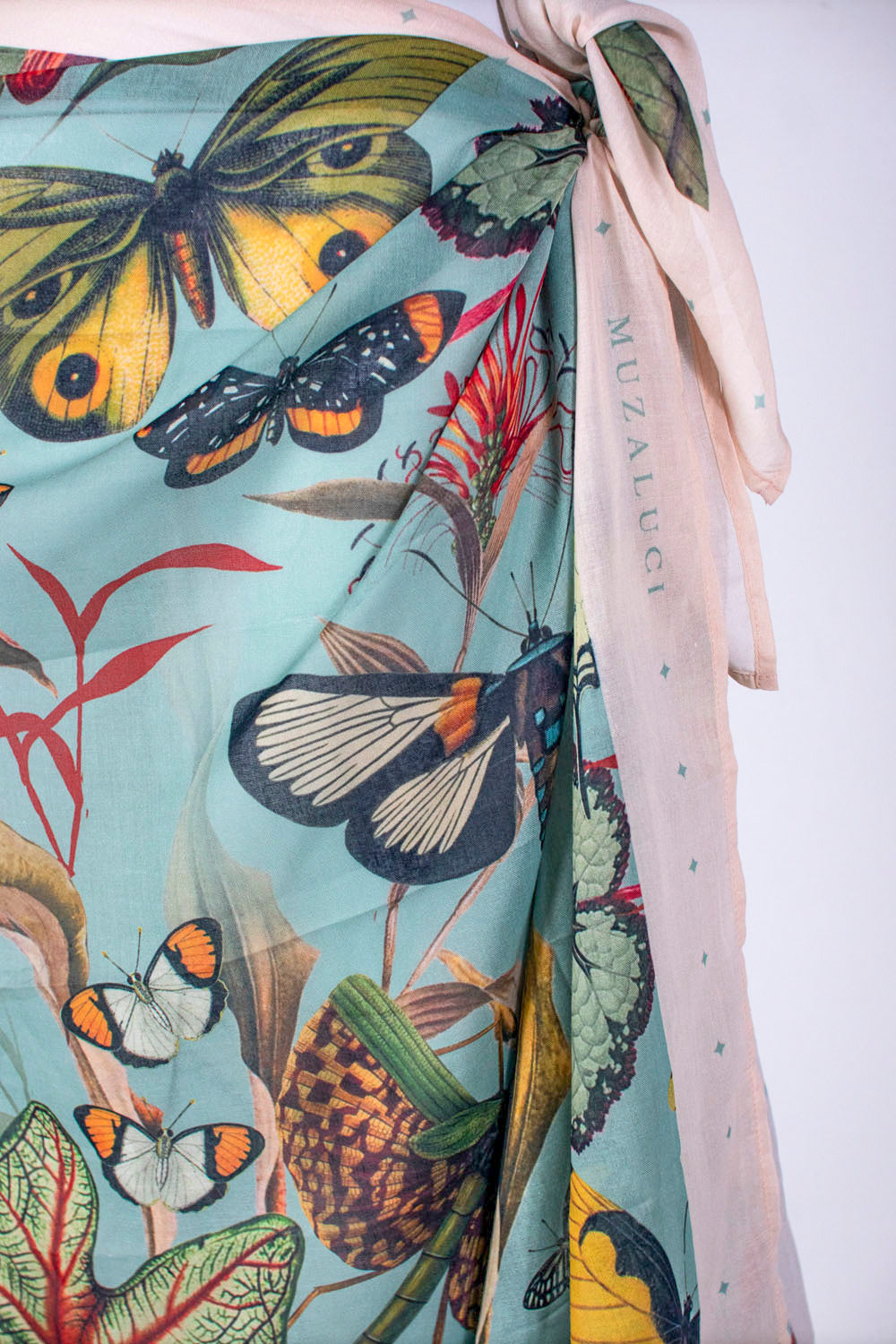 Butterfly Aqua - Sarong