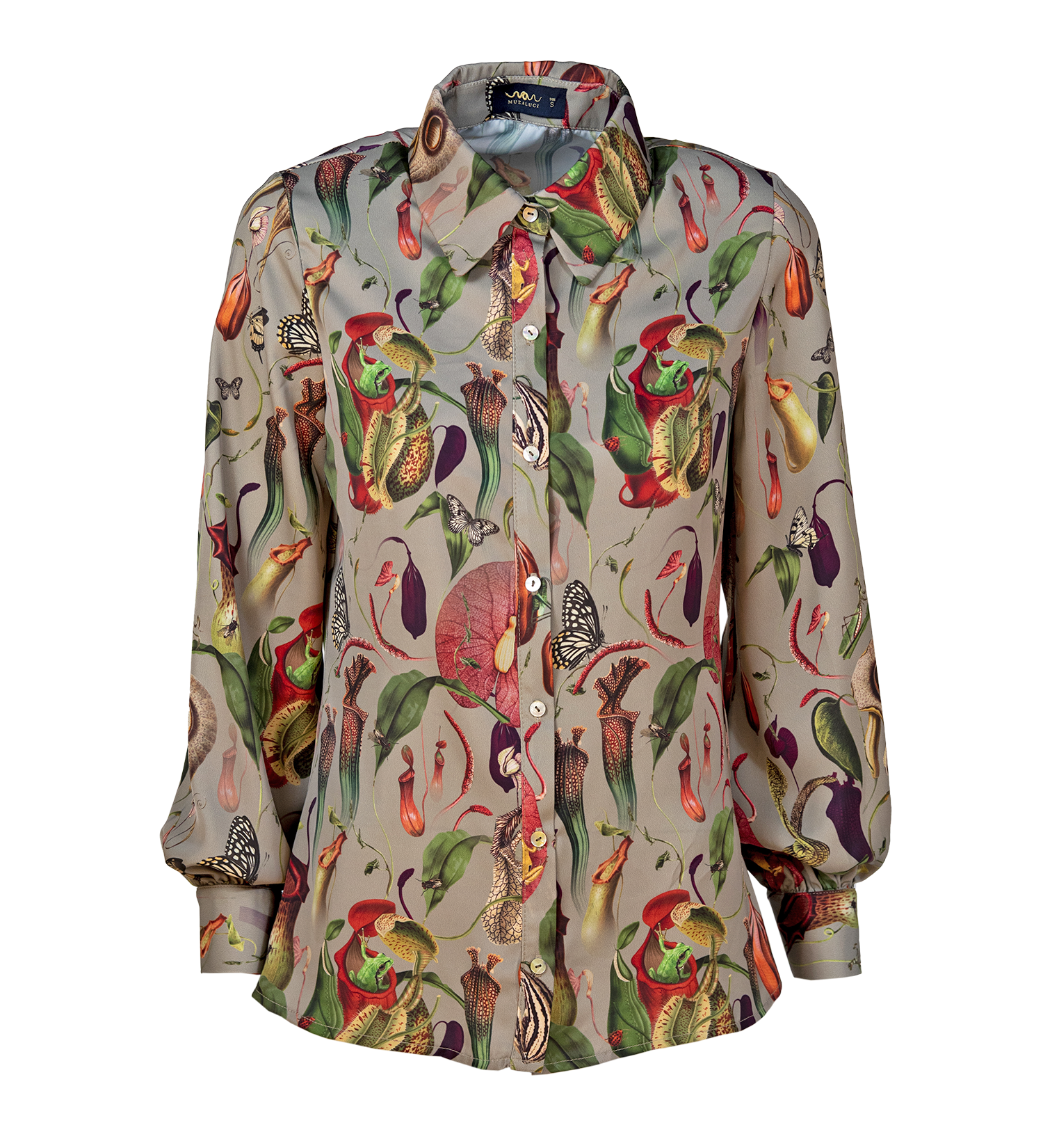 Siik Blouse - Carnivora