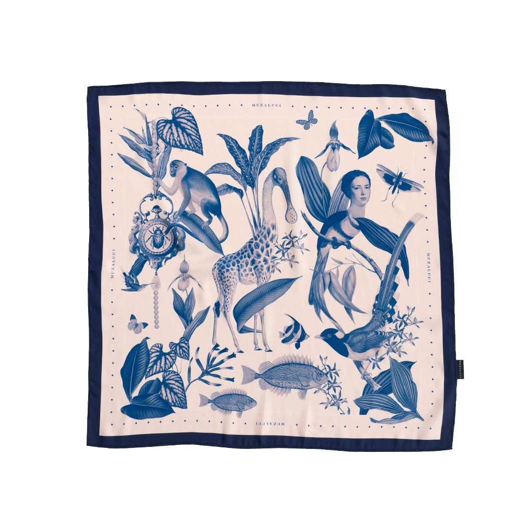 Blue Eyes Blue - Scarf