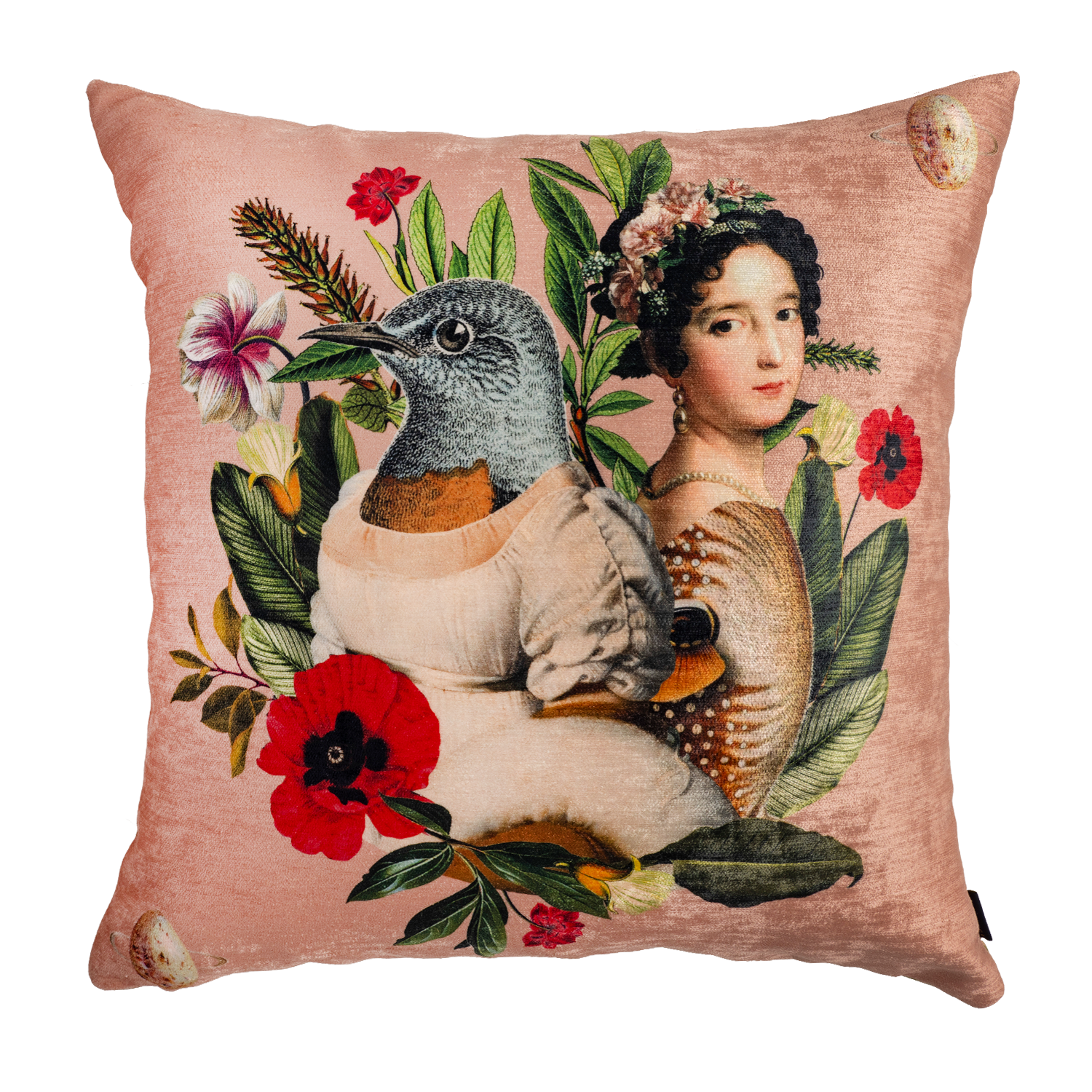 Bestiario Pink - Velvet Pillow